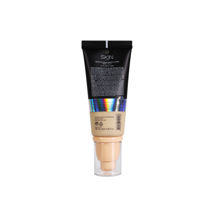 Vegan BB Cream Perfect Cover SPF50+ PA+++ #124 Perfect Beige - 55ml