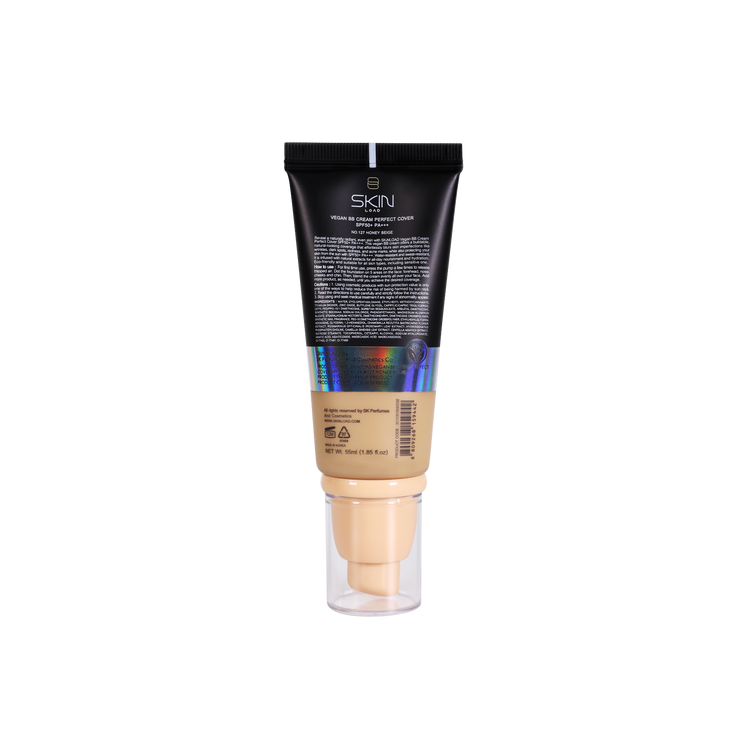 Vegan BB Cream Perfect Cover SPF50+ PA+++ #127 Honey Beige - 55ml
