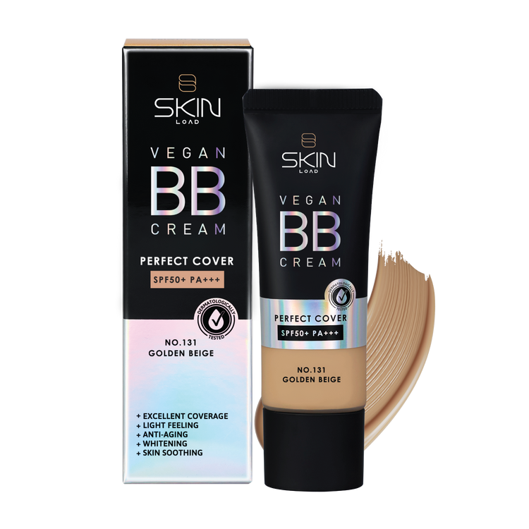 Vegan BB Cream Perfect Cover SPF50+ PA+++ #131 Golden Beige - 25ml