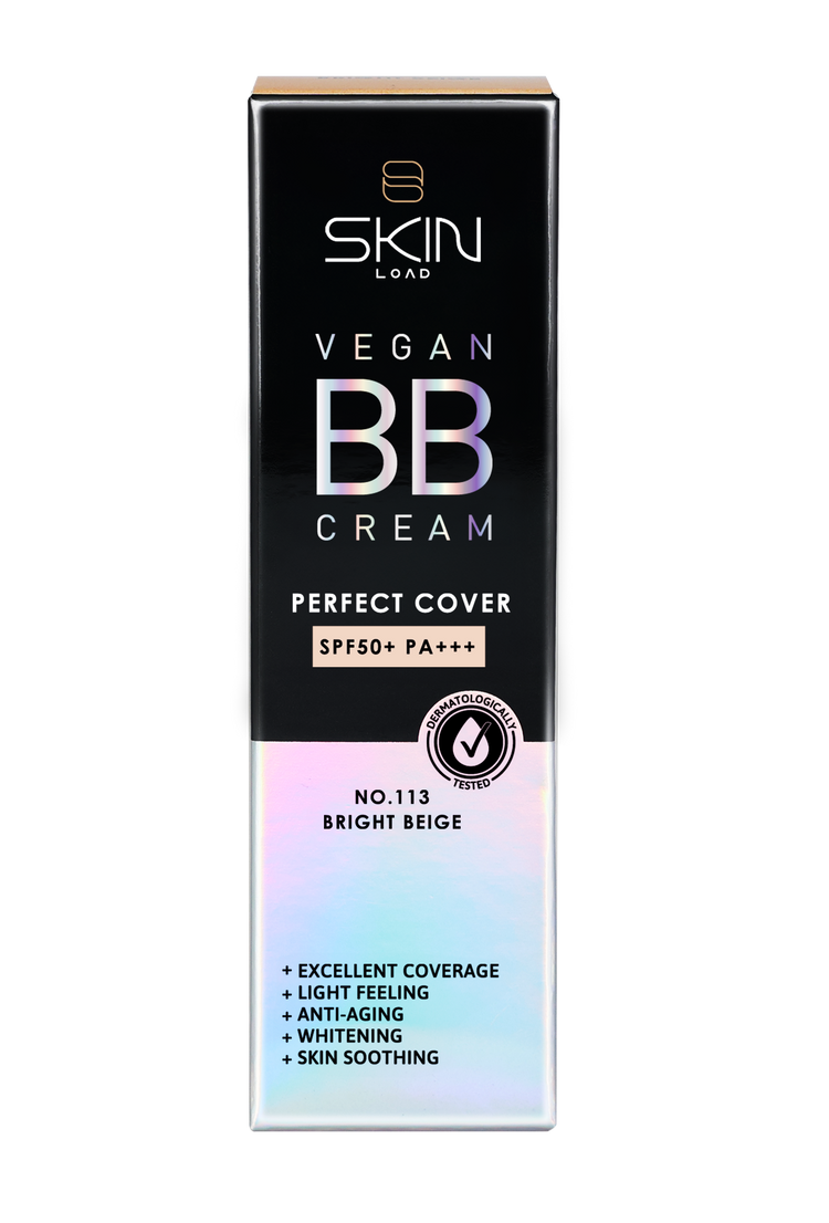 Vegan BB Cream Perfect Cover SPF50+ PA+++ #113 Bright Beige - 25ml
