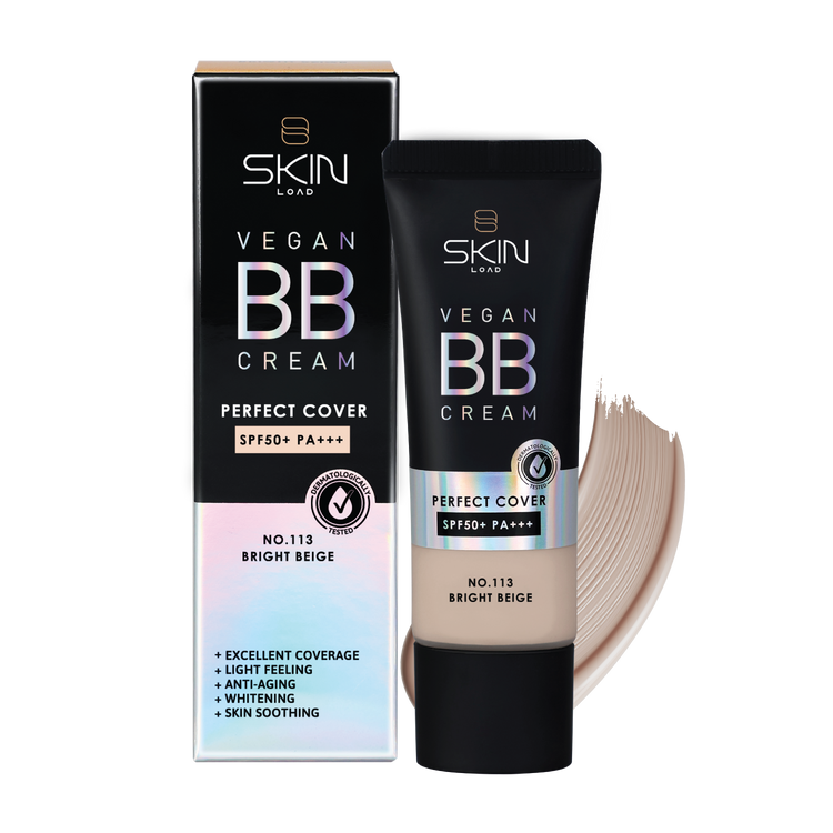 Vegan BB Cream Perfect Cover SPF50+ PA+++ #113 Bright Beige - 25ml